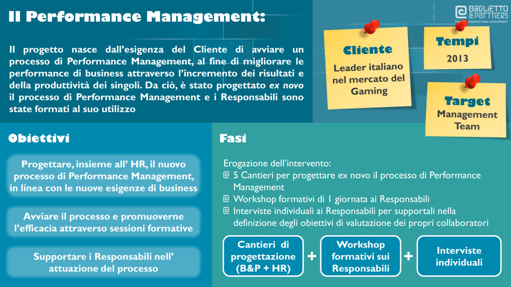 formazione, training, performance management